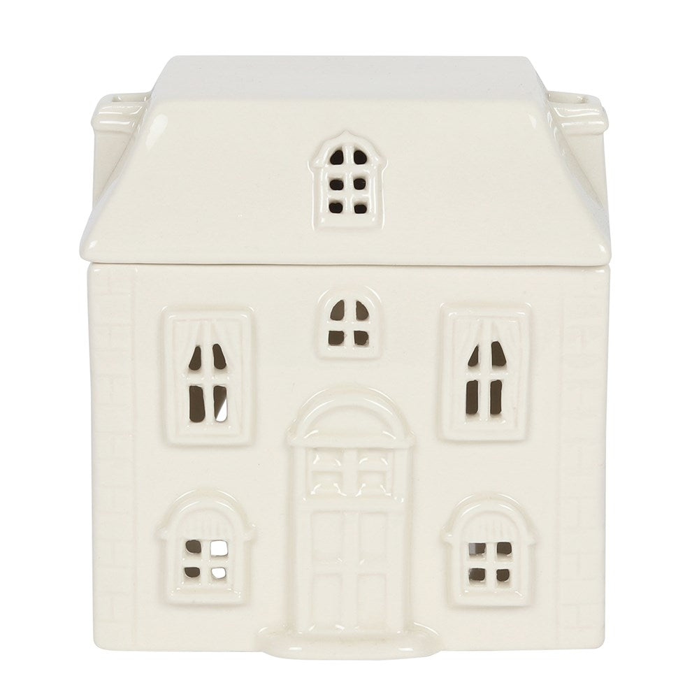 WHITE CERAMIC HOUSE BURNER