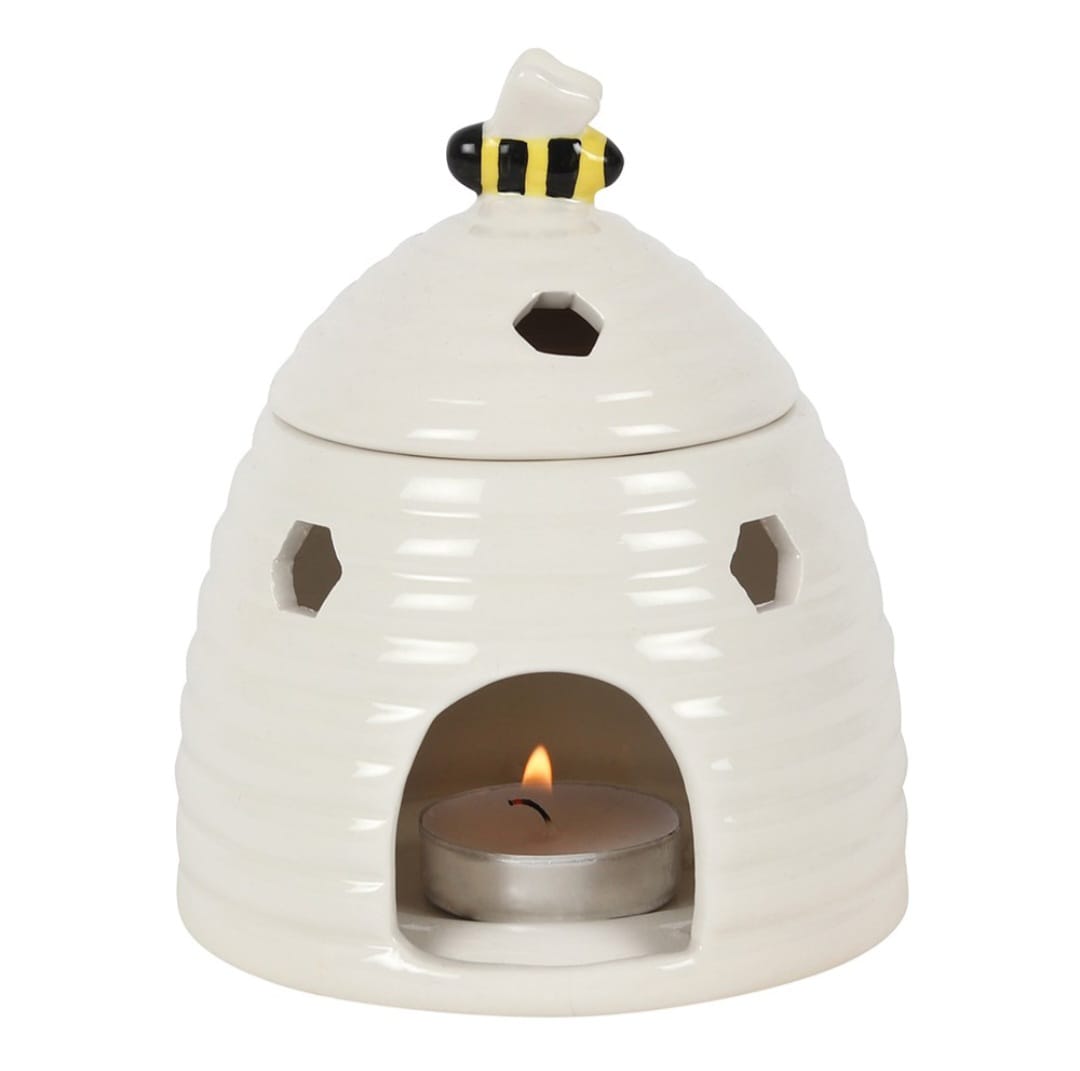 WHITE BEEHIVE BURNER