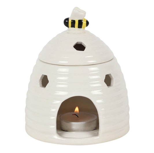 WHITE BEEHIVE BURNER